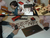 Bregje en Louis spelen voor het eerst het SMSSPELSPEL op 3 oktober 2007 te Rotterdam!